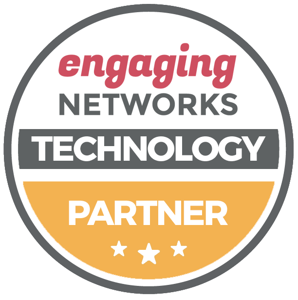 Engaging Networks Technology partner badge